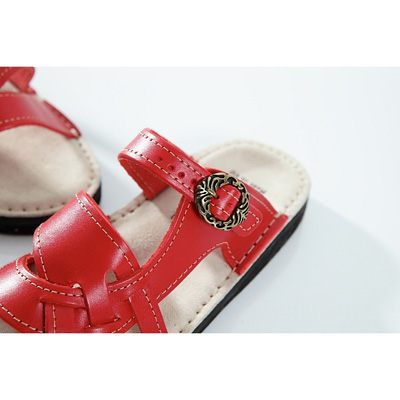 Womens Leather Sandals