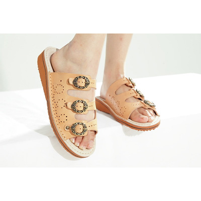 Womens Leather Slippers